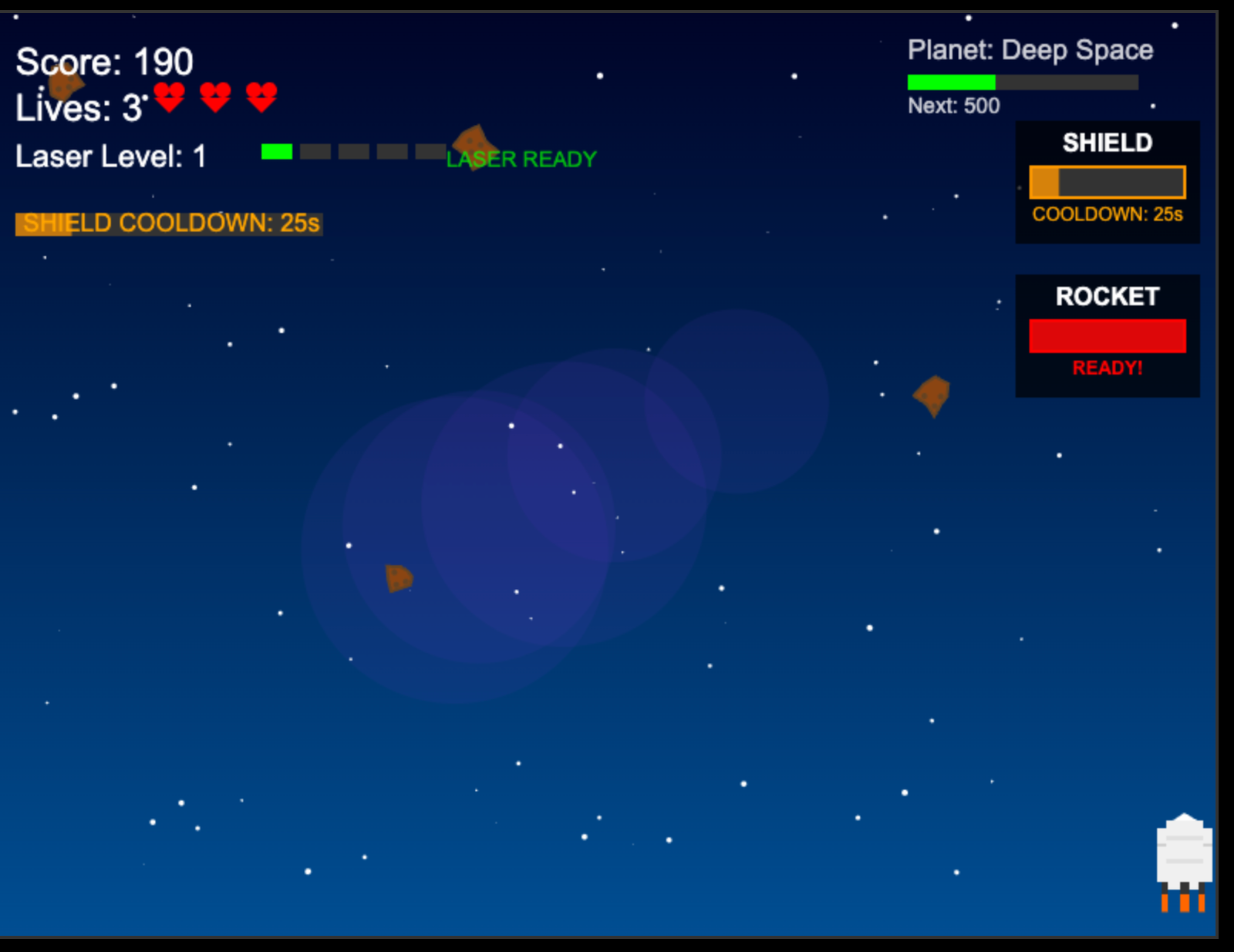 Astroid Dodger screenshot